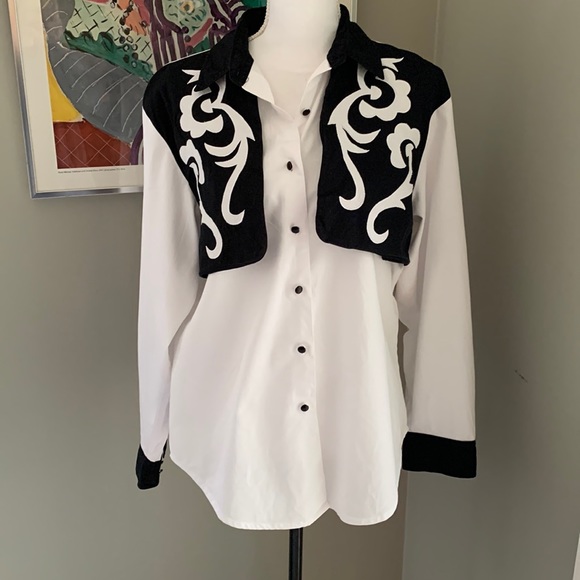 Wrangler Tops - Vintage Western Shirt